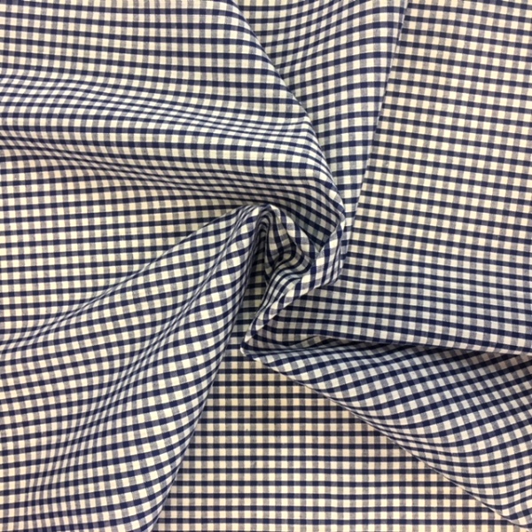 1/8'' Polycotton Gingham NAVY